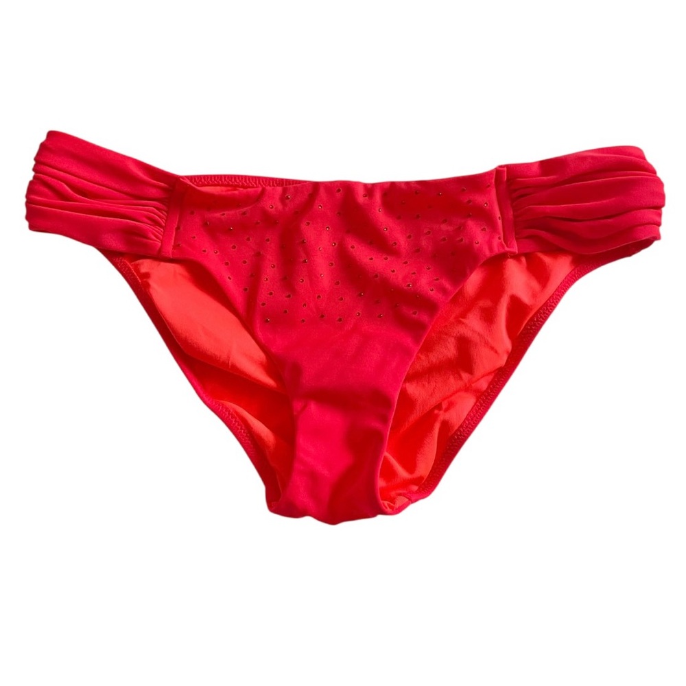 Victoria’s Secret Coral Orange Bikini Bottom Cheeky Sz S
